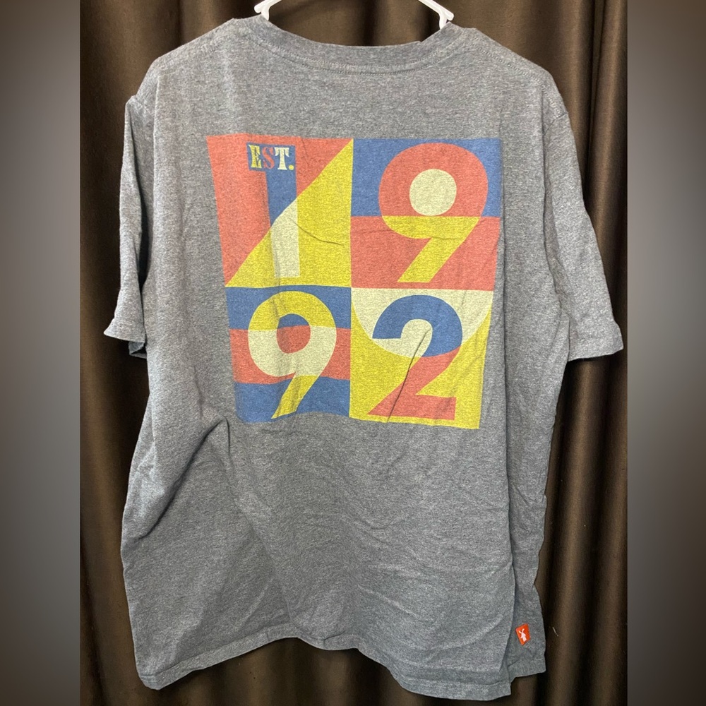 Dutch Bros Grey Short Sleeve T-shirt size 2X